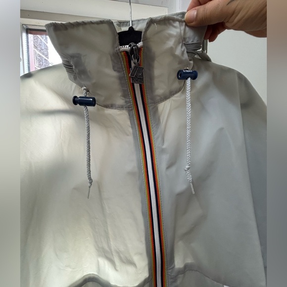 RARE K-Way Silver Jacket for Men - Picture 1 of 13